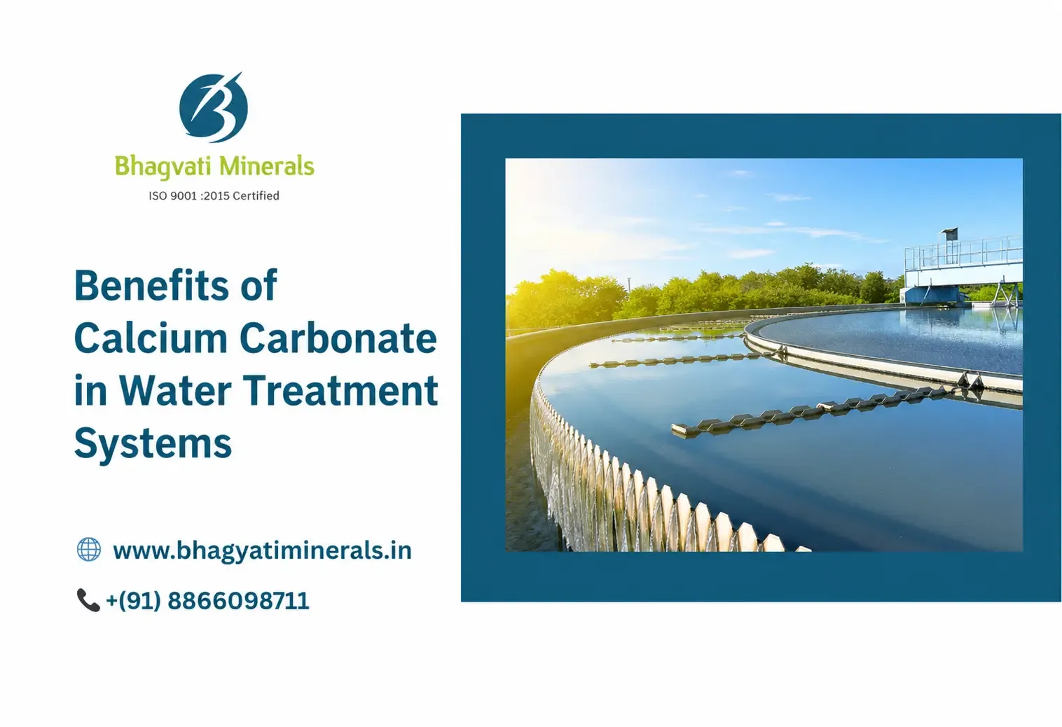 Benefits of Calcium Carbonate in Water Treatment Systems
