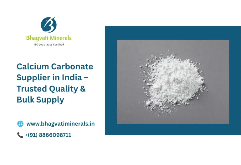 Calcium Carbonate Supplier in India – Trusted Quality & Bulk Supply