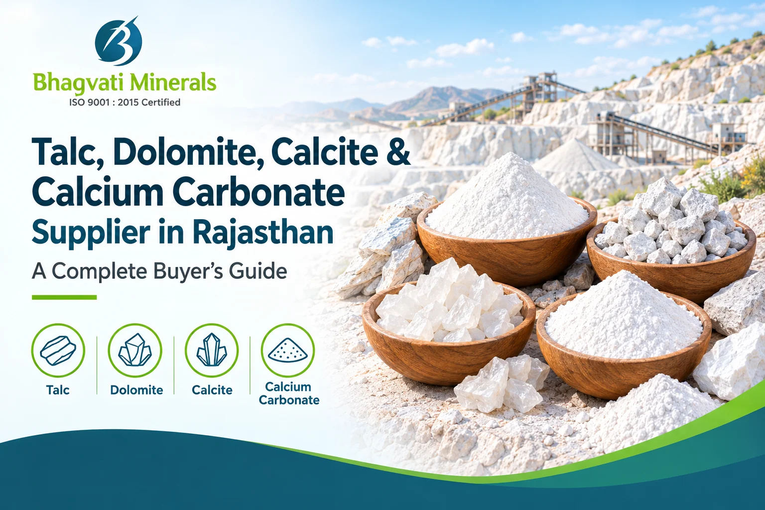 Talc, Dolomite & Calcite Supplier in Rajasthan